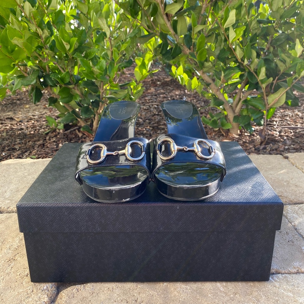 Classic Black Gucci Slip Ons! - Picture 2 of 5